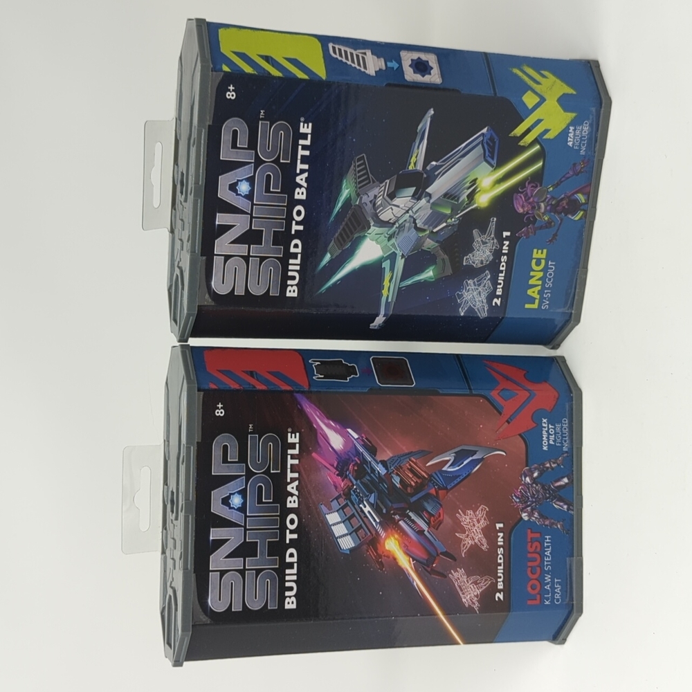 Snap Ships Build to Battle Lance & Locust NEW